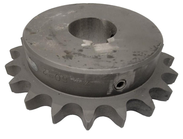 Martin Sprocket 60B20SS MTO 35MM Bore, 20 Tooth, Stainless, 10mm x 3.3mm