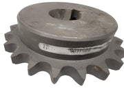 Martin Sprocket 60B20SS MTO 35MM Bore, 20 Tooth, Stainless, 10mm x 3.3mm