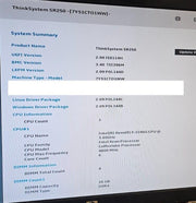 Lenovo SR250 Type 7Y51 1U Rack Server E-2246G, 64GB ECC, 2x960GB 1x1TB, NBD WTY