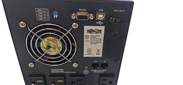 Tripp Lite SmartPro 120V 1.05kVA 650W UPS Tower, 8 Outlet (SMART1050SLTM)