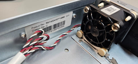 NCR S600 1U NAS Server, i5-8500T, 16GB DDR4, 1x 500GB, W10P 4xLFF Rackmountable