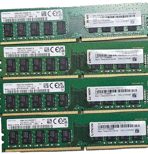 Lenovo 01KR360 4ZC7A08699 16GB DDR4 PC4-3200AA ECC M391A2K43DB1-CWE