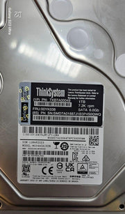 Lenovo 00YK038 7XB7AS00049 1TB 7.2K RPM SATA 6.0GB/S (Toshiba MG04ACA100N) HDD