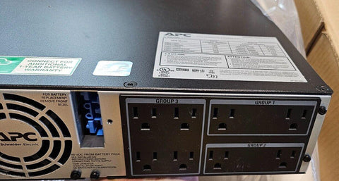 APC SMX1500RM2UCNC Smart-UPS 1500vA Tower/Rack UPS 1200W Line Interactive NOB