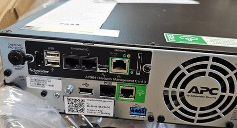 APC SMX1500RM2UCNC Smart-UPS 1500vA Tower/Rack UPS 1200W Line Interactive NOB