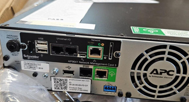 APC SMX1500RM2UCNC Smart-UPS 1500vA Tower/Rack UPS 1200W Line Interactive NOB