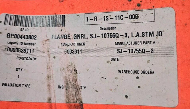 Louisiana Steam Equipment Flange SJ-10755Q-3 For Yankee Dryers