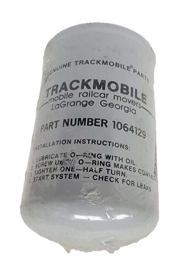 Genuine OEM New Sealed Trackmobile 1064129 Replacement Spin-On Filter