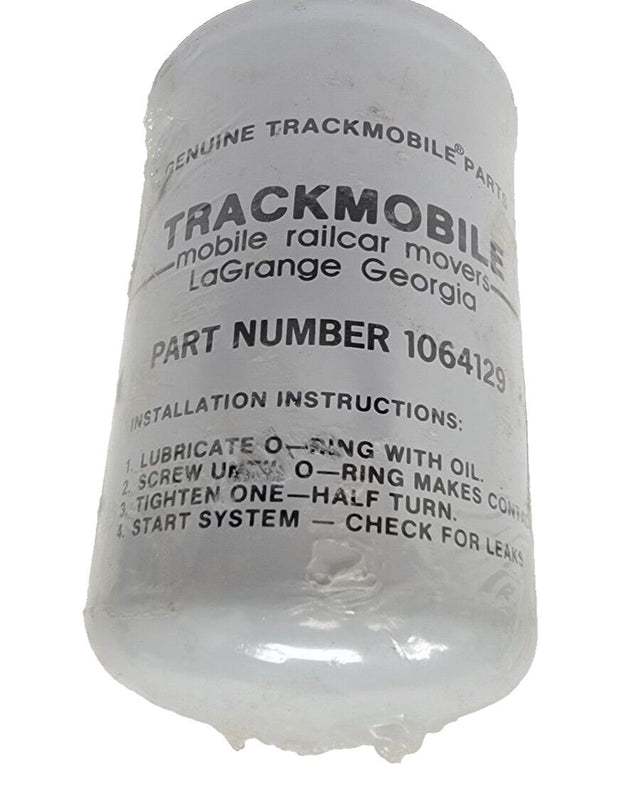 Genuine OEM New Sealed Trackmobile 1064129 Replacement Spin-On Filter
