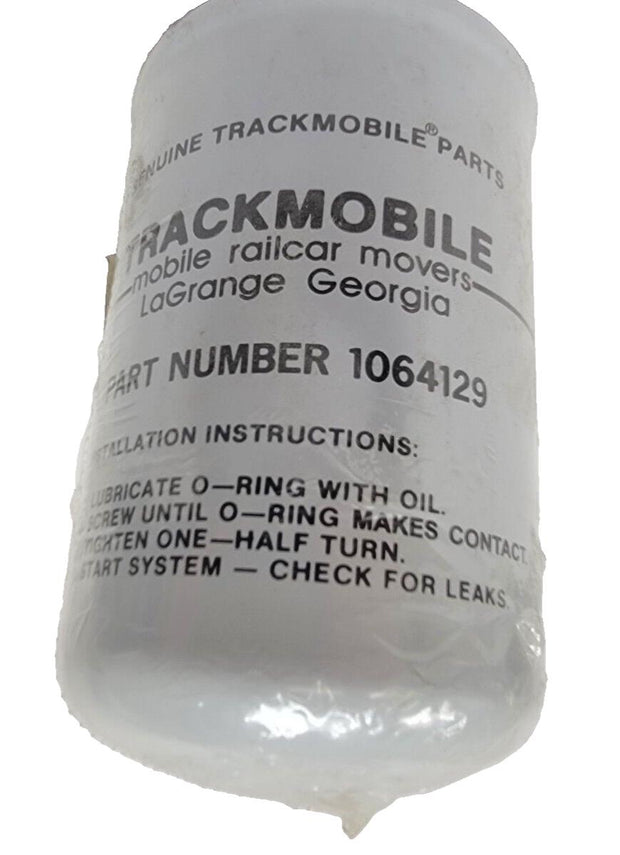 Genuine OEM New Sealed Trackmobile 1064129 Replacement Spin-On Filter