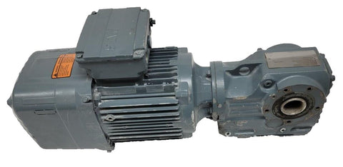 KT37/T DRN90S4/BE1 Sew Eurodrive Helical-Worm Gearmotor 30A 1.5HP