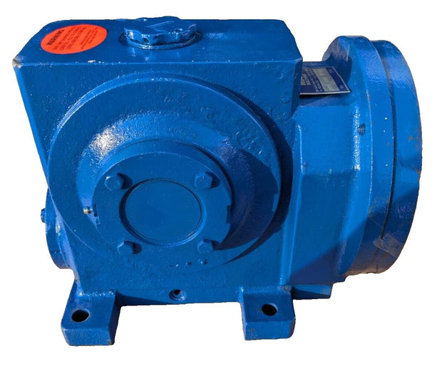 Link Belt MW 72:1 Right Angle Worm Gear Speed Reducer, 24RPM, 120V 1750RPM, 5.52