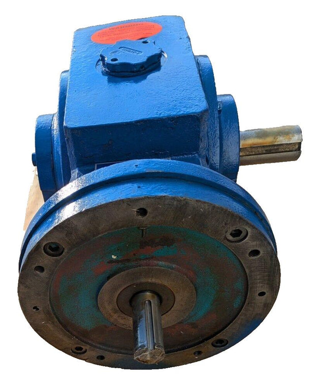 Link Belt MW 72:1 Right Angle Worm Gear Speed Reducer, 24RPM, 120V 1750RPM, 5.52