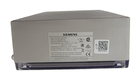 Siemens Milltronics BW500 7MH71522AA001AA Integrator for Belt Scales
