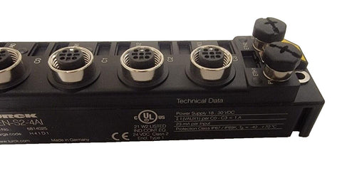 Turck TBEN-S2-4AI Fieldbus, Block-IO, Multiprotocol Ethernet