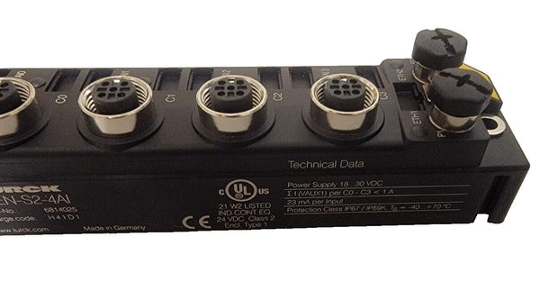 Turck TBEN-S2-4AI Fieldbus, Block-IO, Multiprotocol Ethernet