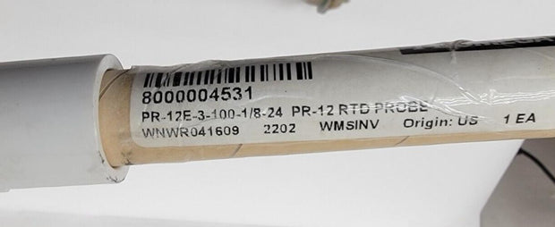 Omega Resistance Temperature Detector Probe PR-12E-3-1001/8-24