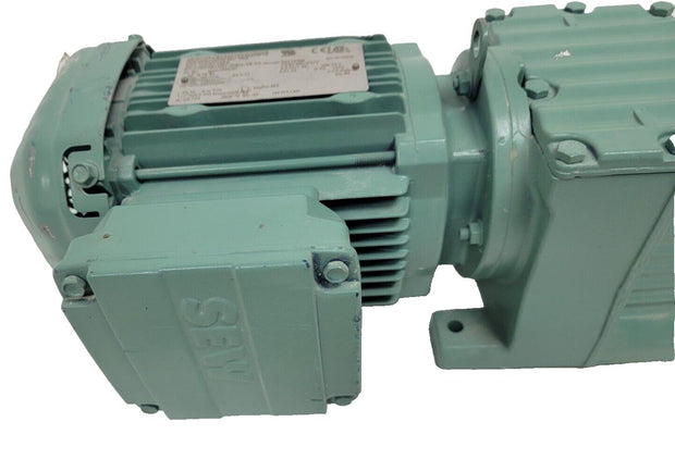 Sew-Eurodrive R27 DRS71M4 0.75HP Gearmotor 1690 RPM