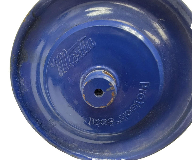 Martin Protech Seal Blue Return Idler Roller 27.5" with brackets