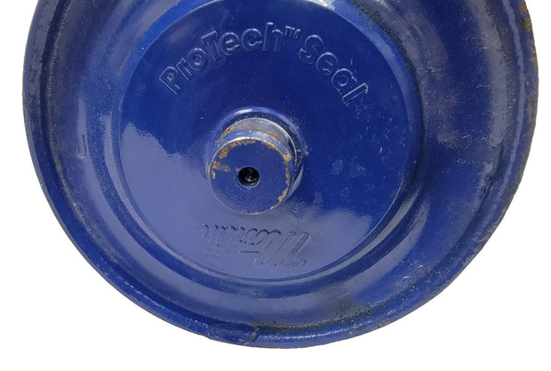 Martin Protech Seal Blue Return Idler Roller 27.5" with brackets
