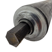 Frantz Manufacturing Steel Conveyor Roller, 48"