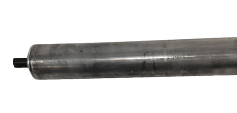 Frantz Manufacturing Steel Conveyor Roller, 48"