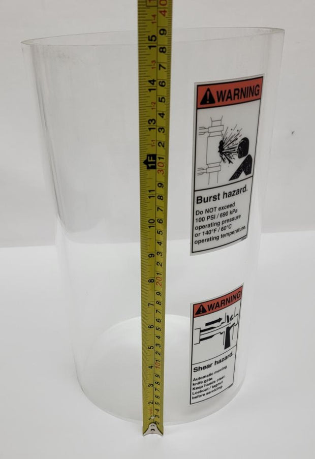 Voith Cylindirical Lucite Bird Cleaner 251905, 9.06" X 15"