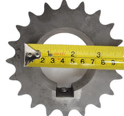Martin 60B20SS Stock Bore Sprocket, 60 / 3/4", B Hub, 20 Teeth, 0.75"