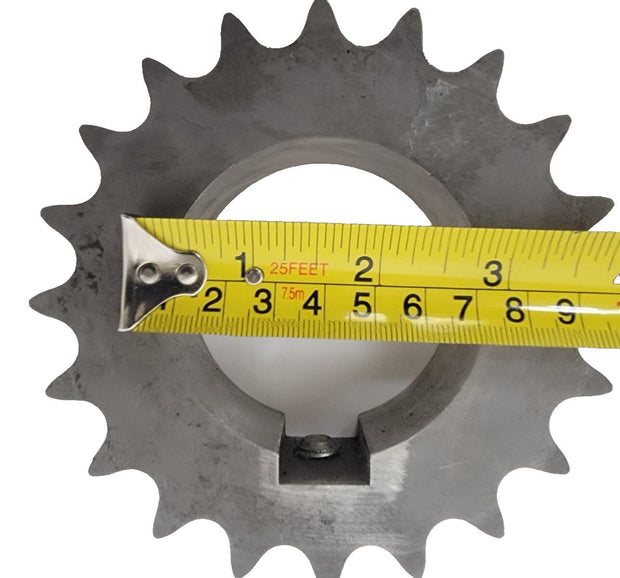 Martin 60B20SS Stock Bore Sprocket, 60 / 3/4", B Hub, 20 Teeth, 0.75"