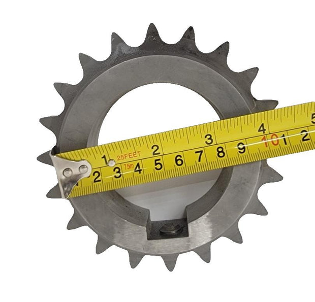 Martin 60B20SS Stock Bore Sprocket, 60 / 3/4", B Hub, 20 Teeth, 0.75"