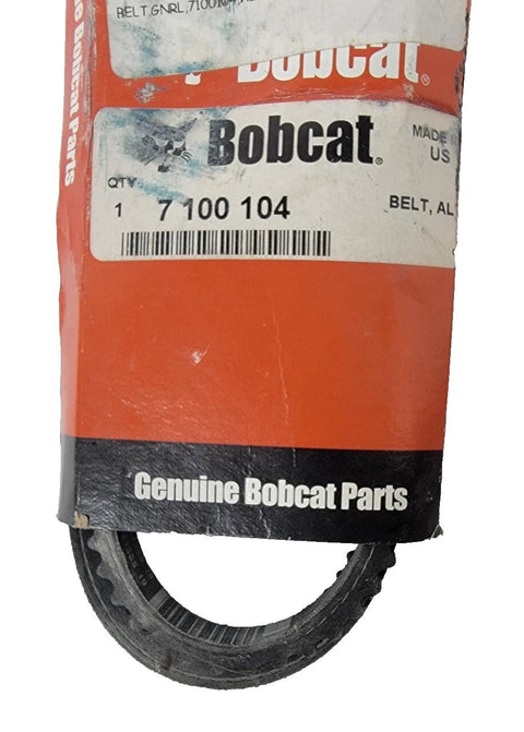 Alternator Belt 7100104 for Bobcat S130 S150 S160 S175 S185 S205 T140 T180 T190