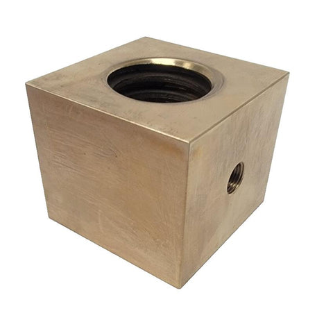 Paper Converting Machine Company Brass Side Shift DS Nut 2" Block 30863088.002