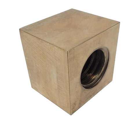 Paper Converting Machine Company Brass Side Shift DS Nut 2" Block 30863088.002