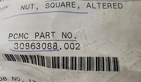 Paper Converting Machine Company Brass Side Shift DS Nut 2" Block 30863088.002