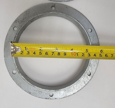 2 PCS Nordfab Duct Angle Flange Adapter 8010000142, 5I" Inner Diameter,
