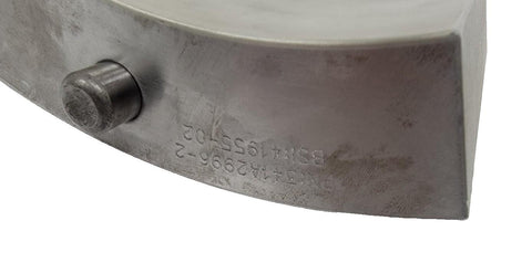 Babbitting Company Tilt Bearing Pad 341A2996-P0001