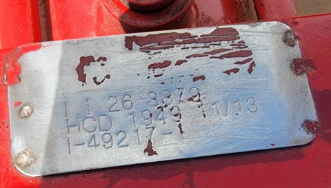 Taylor Big Red Cylinder Hydra, Steer / Steering Model 2782-402