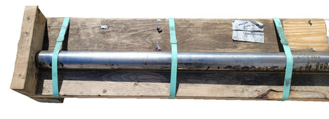 BID Group D802-0423-00 Collar Shaft Lateral Rolls Debarker, Approx 61.5" length
