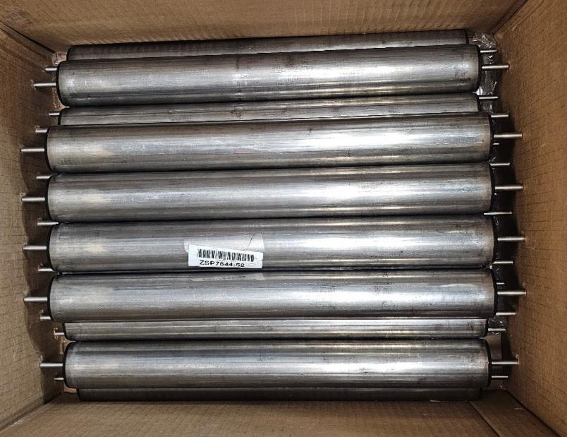 19PCS Ralphs Pugh Spring Loaded Metal Rollers For Conveyor 17