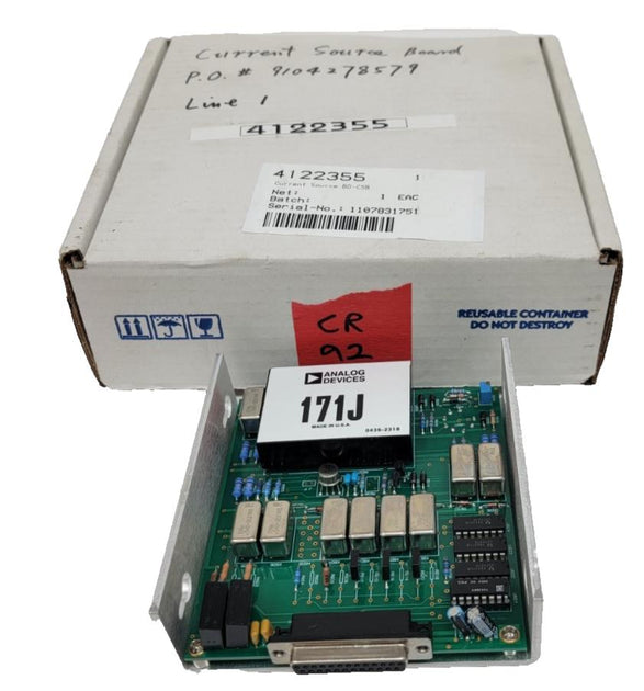 New Four Dimensions Current Source Board BD-CSB Analog Devices 171J 04 ...