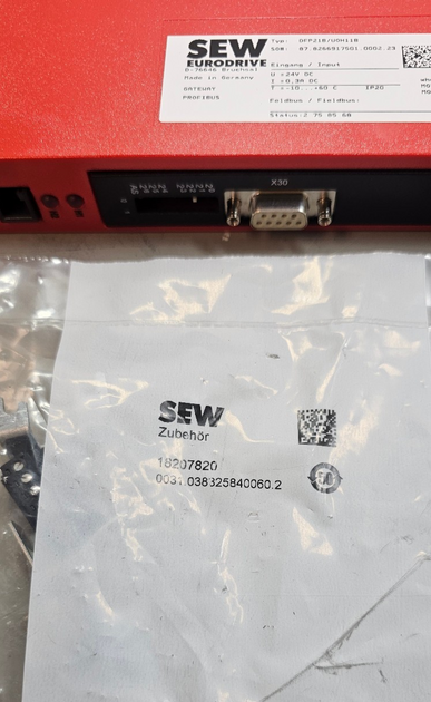 Sew Eurodrive Profibus DFP21B/U0H11B Interface Module, 24V DC 0.3A IP2 ...