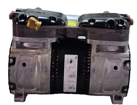 Pallet of 60 NEW Gast 87R647 Oil Free Twin Cylinder Vacuum Pumps 1/2HP 120/240V