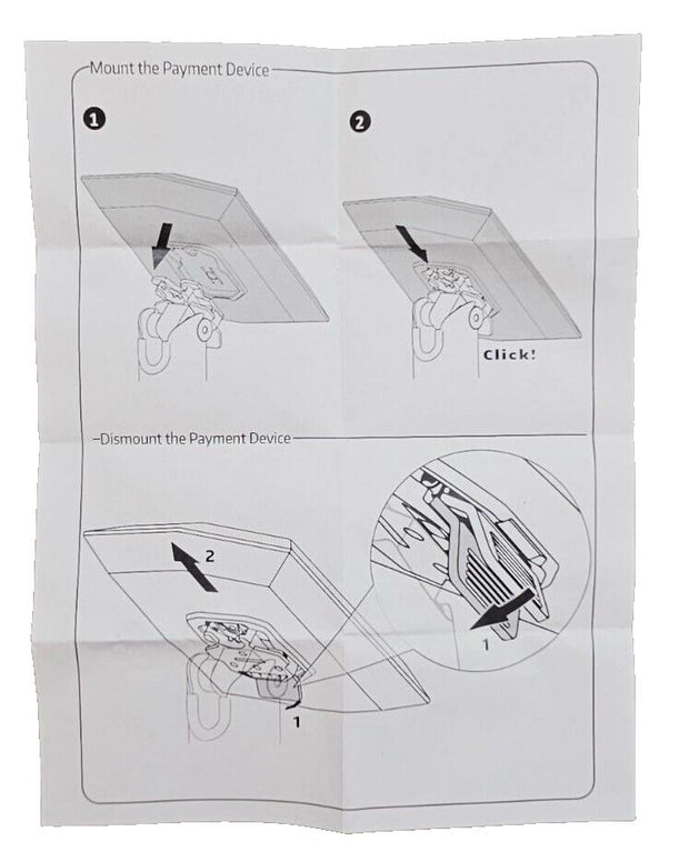 Ergonomic Solutions Arm 120mm, DuraTilt & Multiclip - Universal Terminal Mount