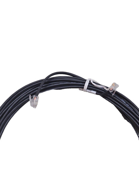 6 Pin Serial Rj12 25' Long RJ12 RJ11 6-pin Serial Cable Fits NCR, Aloha Radiant KDS to B ...