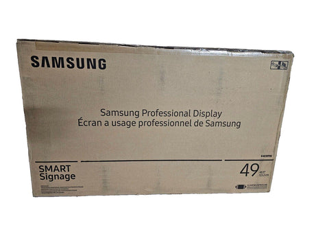 Samsung PM49H 49" Commercial Signage FullHD 500Nit Wireless, Tuner, DVI/VGA/HDMI