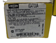 QTY 2 NIB Hubbell IG4700A Dup. Twist-Lock Receptacles 15A 25V 2 Poles 3 Wire