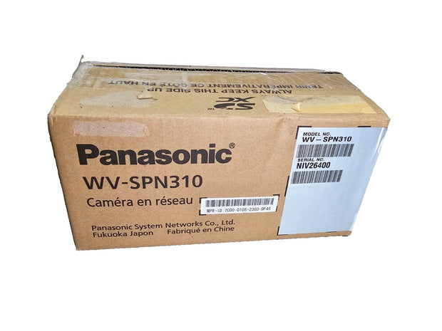 New (Open Box) PANASONIC WV-SPN310 Network Camera w/ Computar 5-50mm Lens