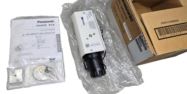 New (Open Box) PANASONIC WV-SPN310 Network Camera w/ Computar 5-50mm Lens