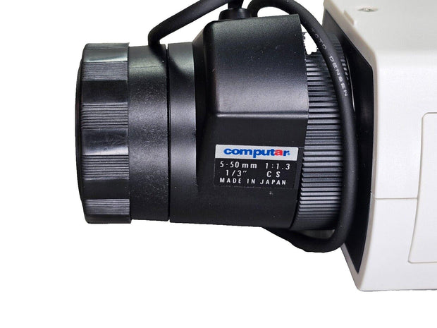 New (Open Box) PANASONIC WV-SPN310 Network Camera w/ Computar 5-50mm Lens