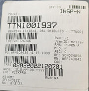 1x MIsumi Deep Groove Ball Bearing SFL6701ZZ Small Flanged Double Shielded 440C